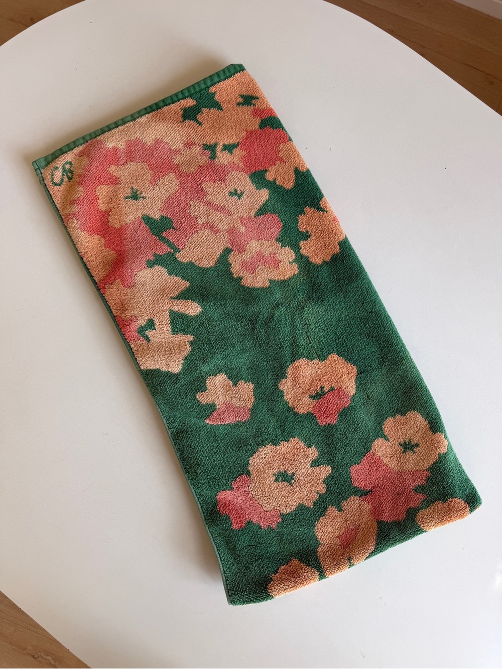 PLUNGE Beach Towel in Poppies (The Reboot)